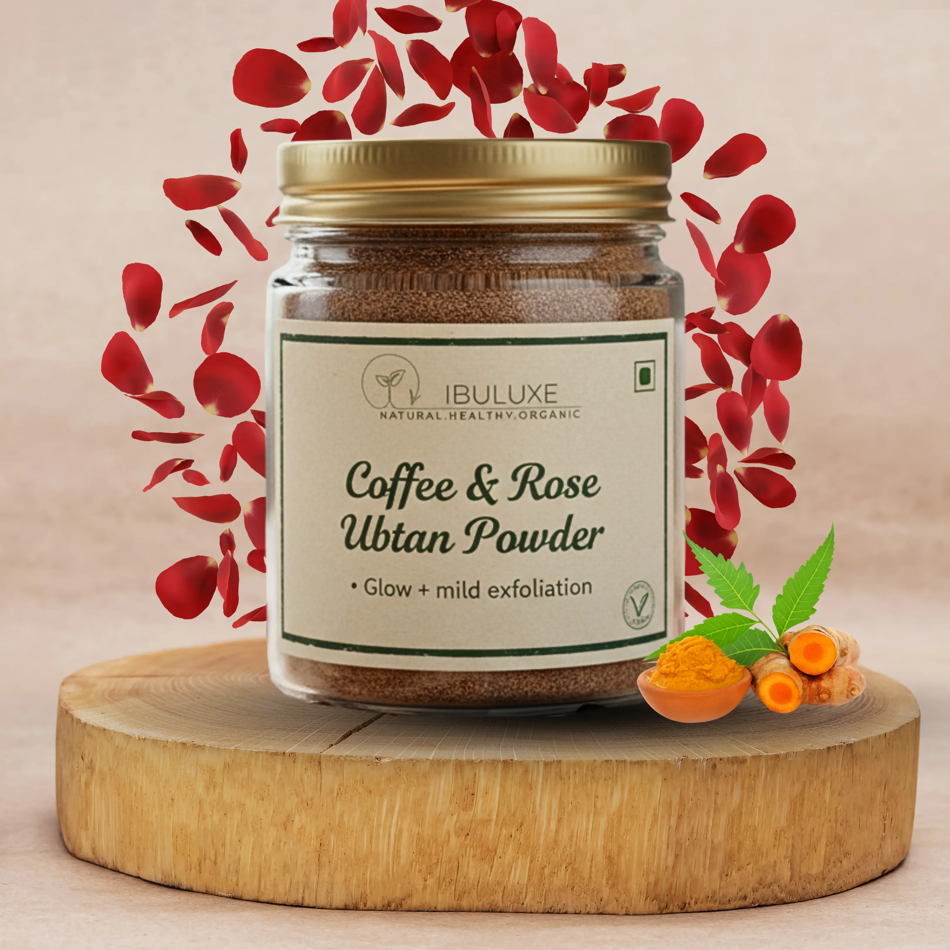 Coffee & Rose Ubtan Powder